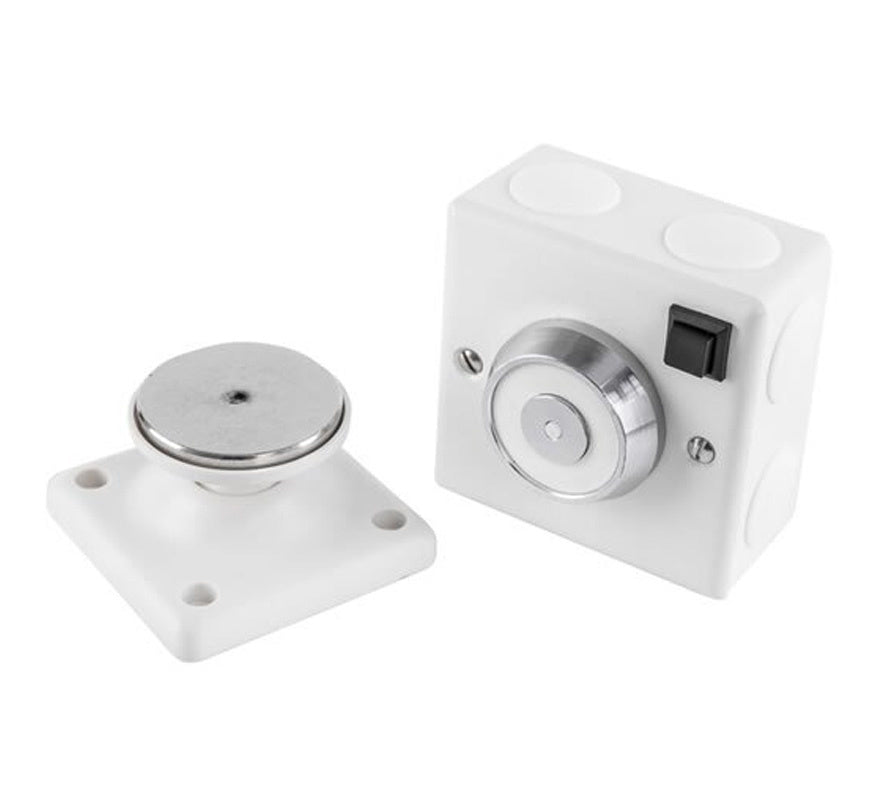 Geofire Conquest 24V Electromagnetic Fire Door Holder - Surface Mounted (3-59-0362) - JEM Systems UK