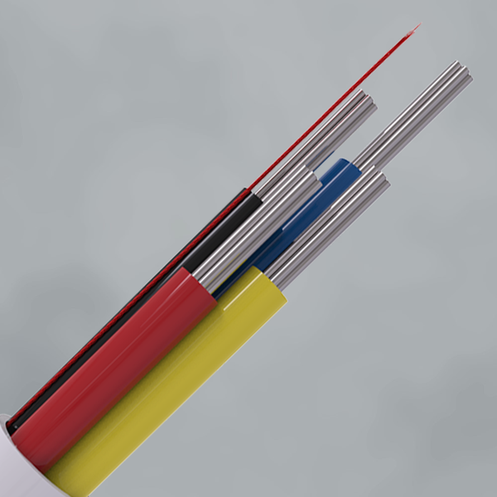 CQR 4 Core Type 2 Eca PVC Copper Cable White 100m