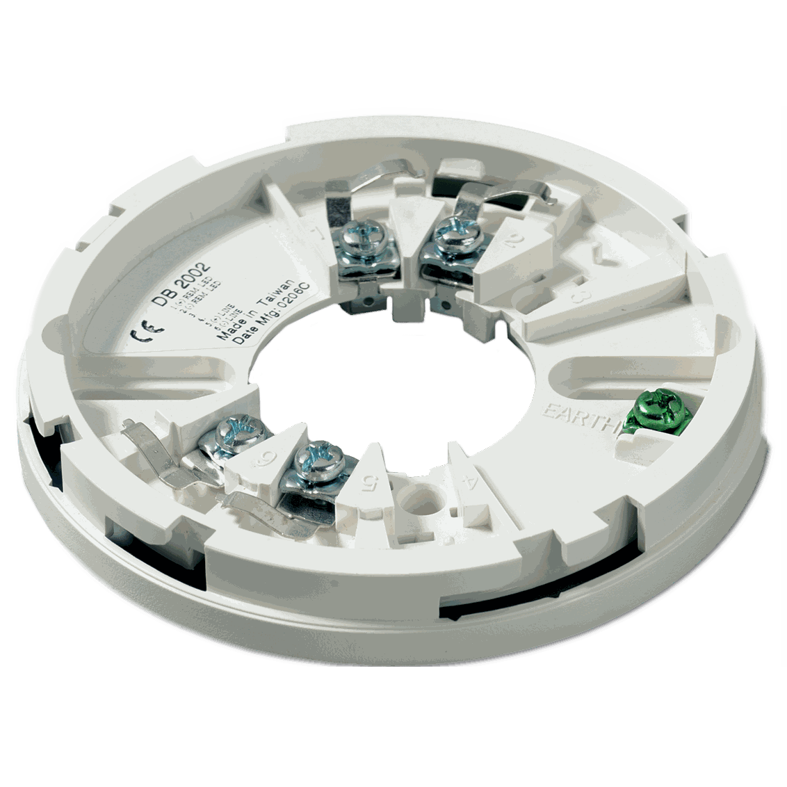 Aritech DB2002 2000 Series Standard Base 4 Terminals with Ground - 100 mm - JEM Systems UK