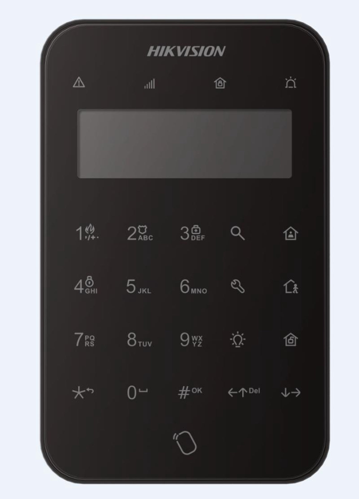 Hikvision AX PRO Wireless LCD Keypad c/w 2-Way Communication Black