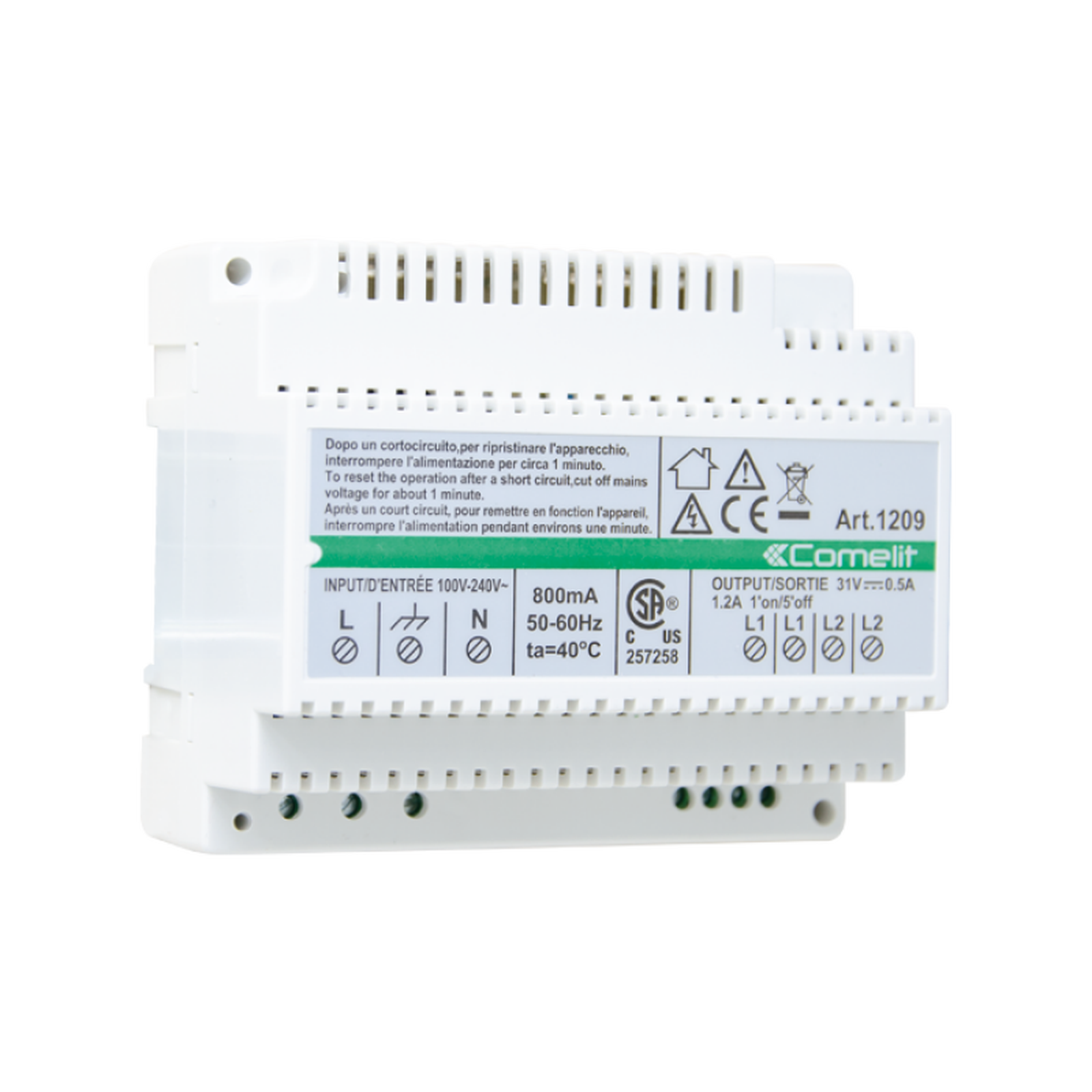 Comelit Simplebus2 Video Kit Power Supply Unit