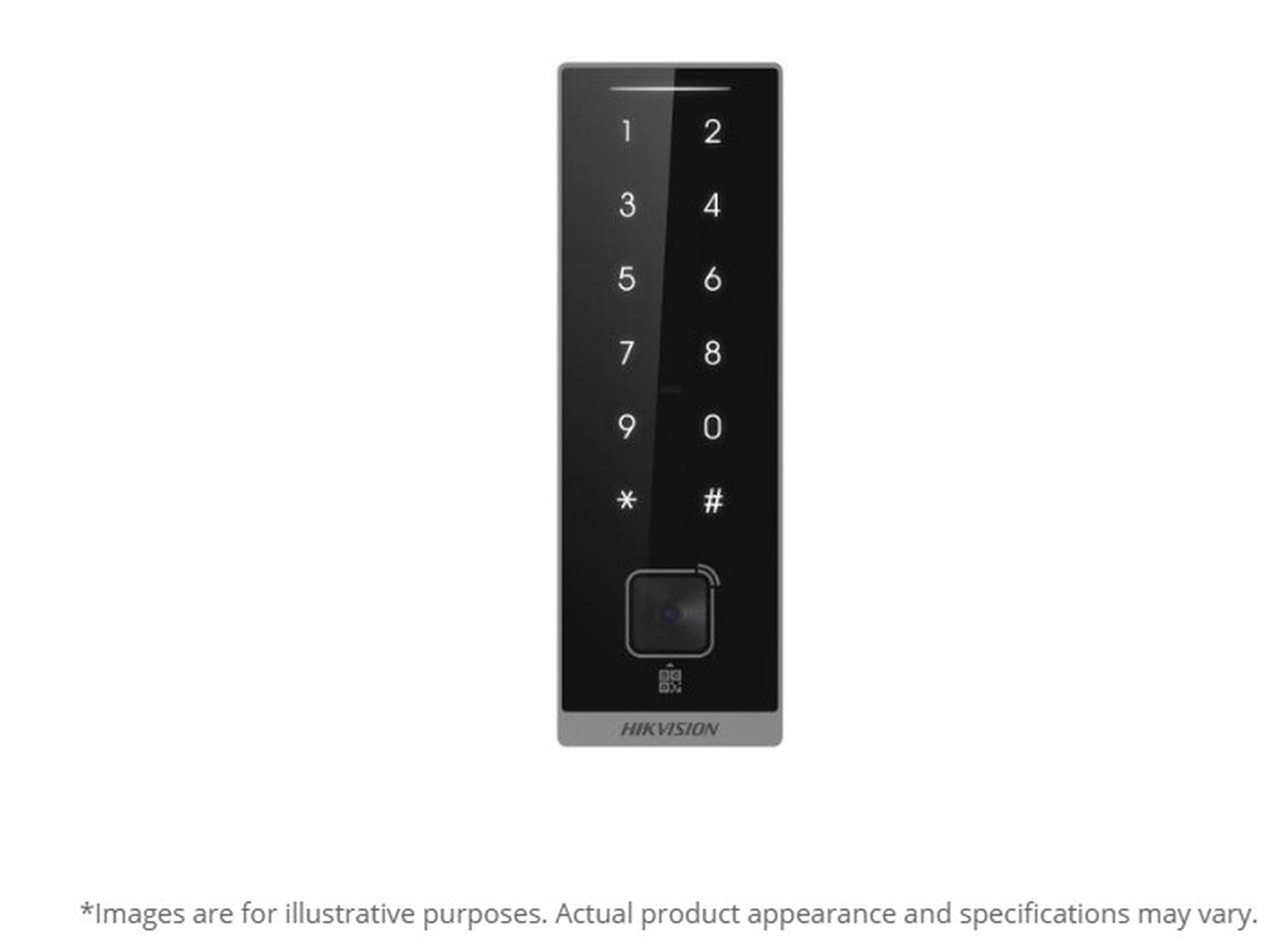 Hikvision Pro Card Reader - PIN, Prox, B/T & QR