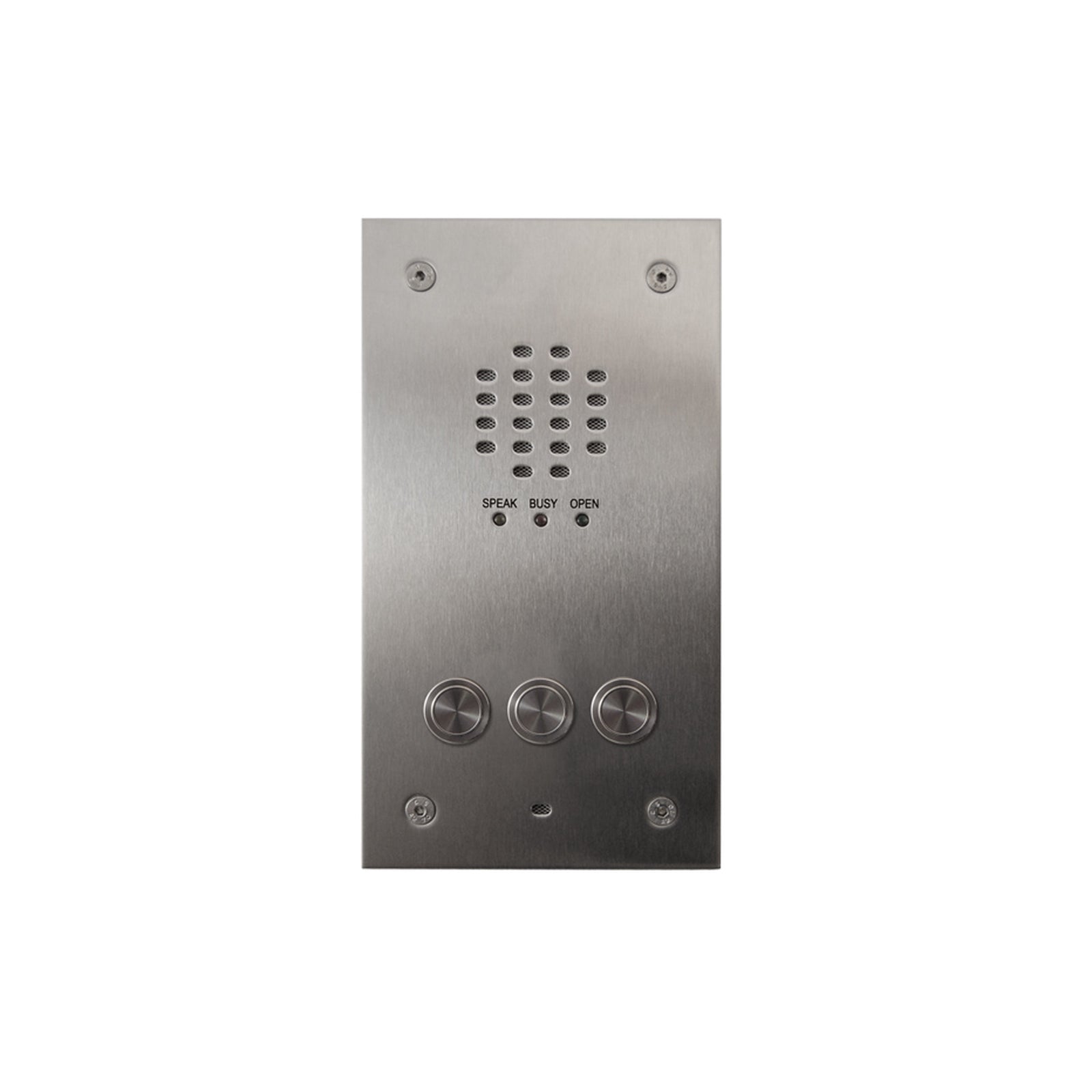 Videx 3 Button Audio Vandal Resistant Flush Panel for VX2200 c/w 138 Amplifier