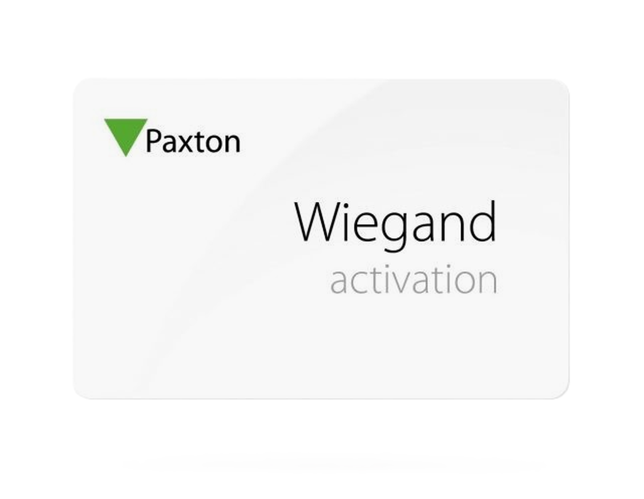 Paxton Wiegand Activation Card with Genuine HID Technology