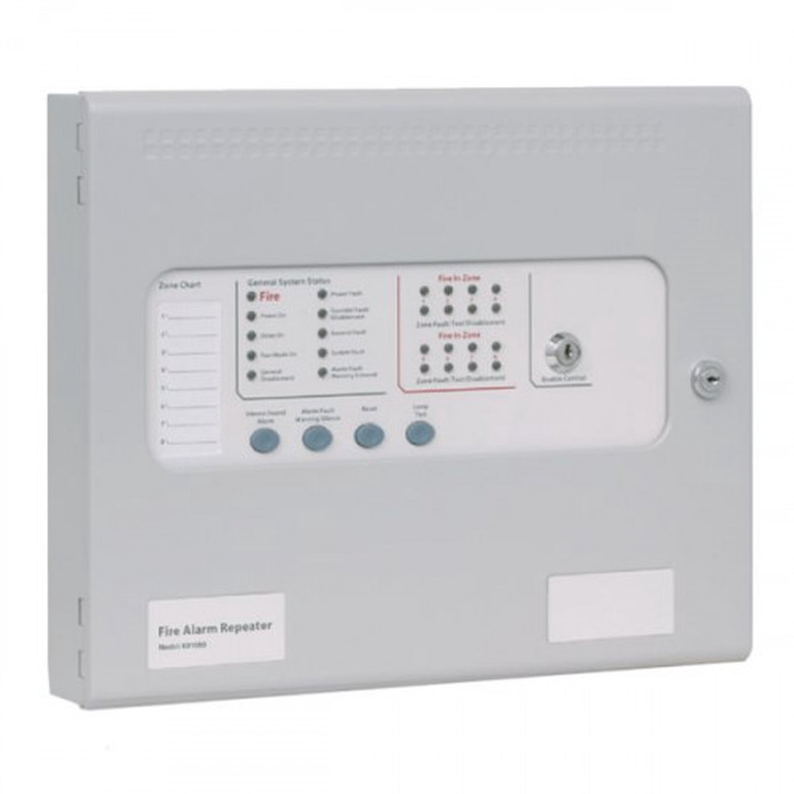 Kentec Sigma CP-R 8 Zone Conventional Repeater Panel c/w PSU