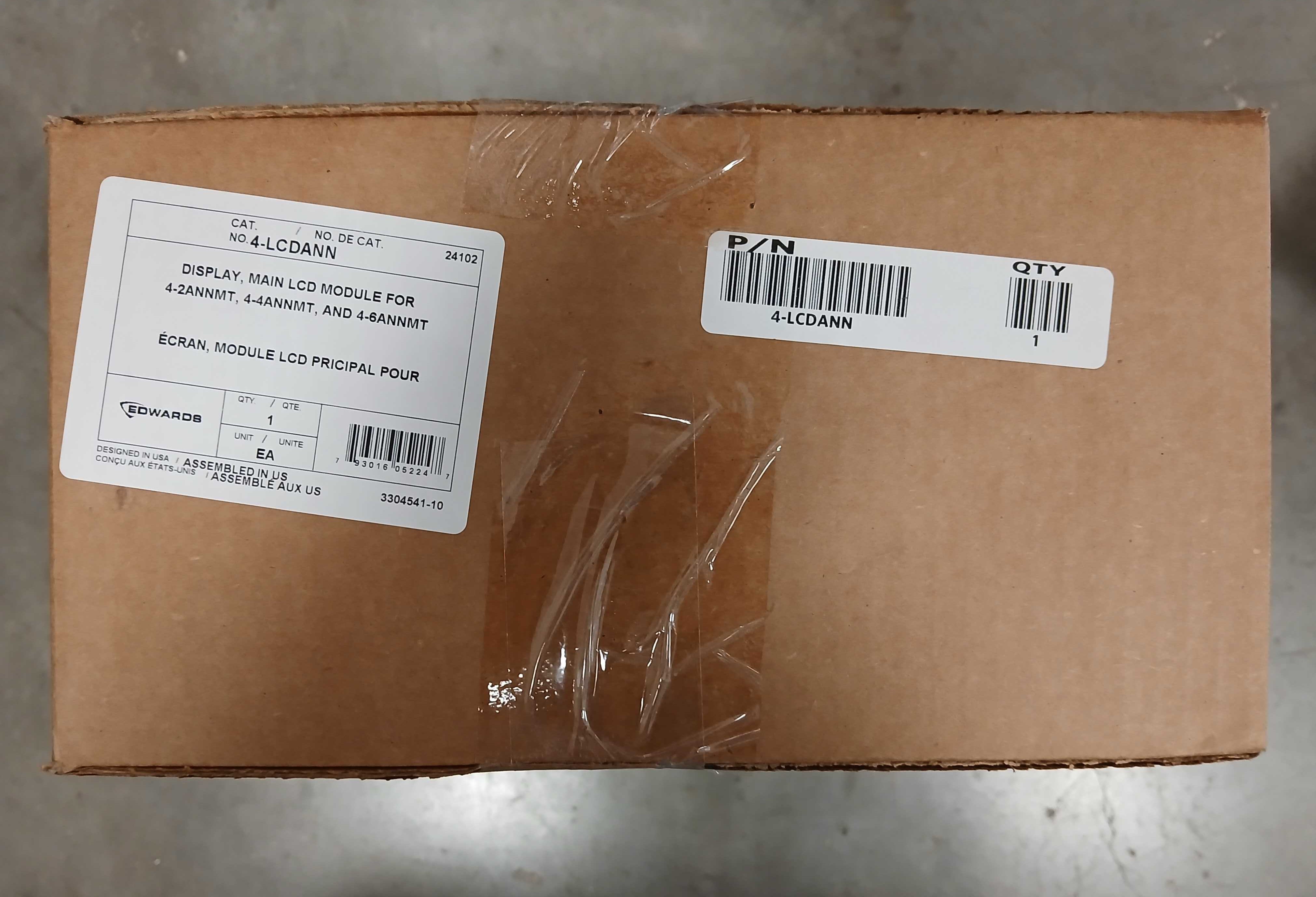 Edwards 4-LCDANN Color LCD Display - JEM Systems UK