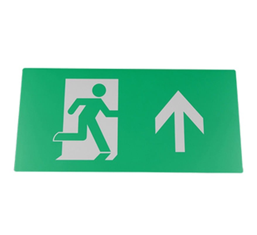 BLE FIRTH Exit Legend for FIRTH Exit Box (Green, Up Arrow) (EL-131203-UP) - JEM Systems UK