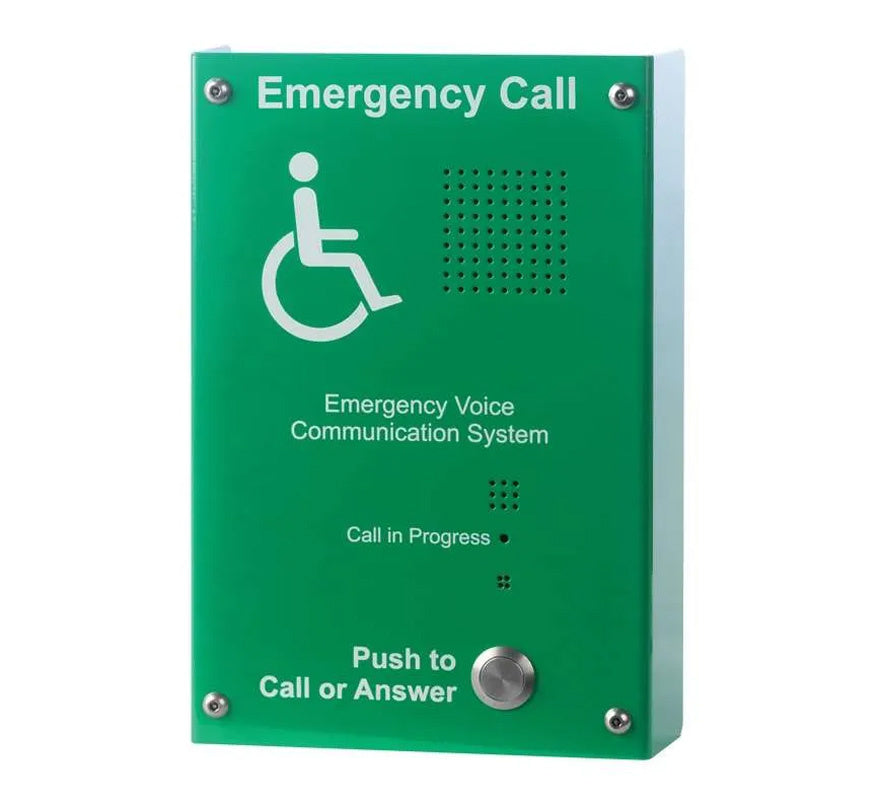 C-TEC Green Type B Disabled Refuge Outstation - Surface Mount (EVC302GS) - JEM Systems UK