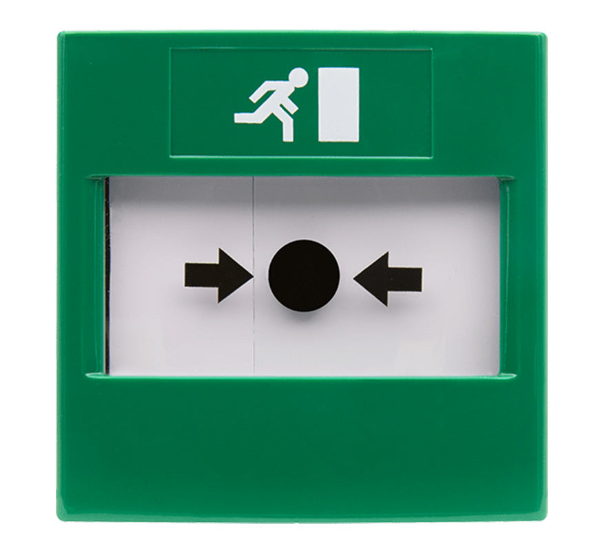 ESP Aperta DPDT IP67 Surface Emergency Call Point (Green) (EVEBGEXT2) - JEM Systems UK