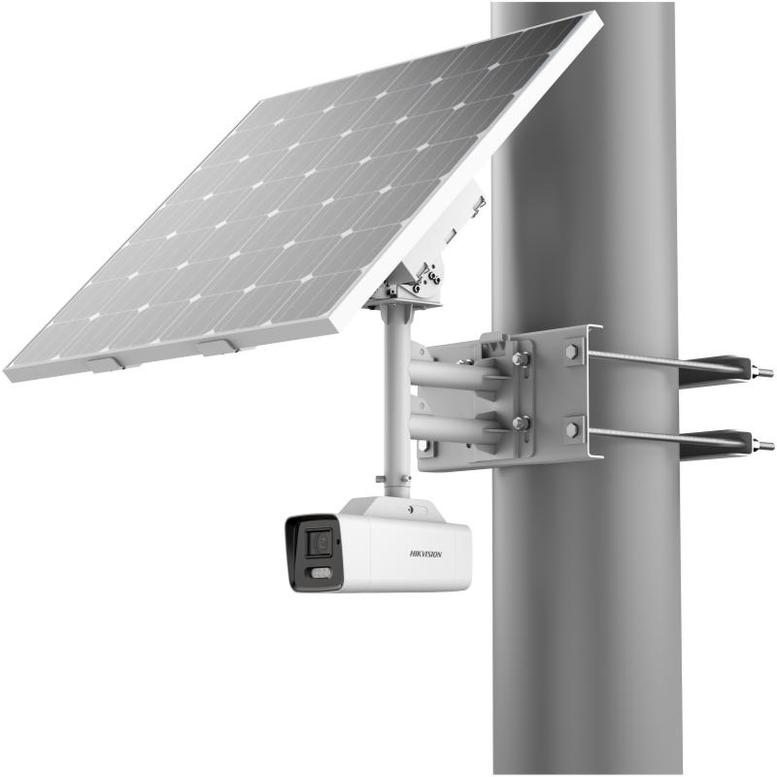 Hikvision 8MP ColorVu Fixed Bullet Solar Power 4G Network Camera Kit