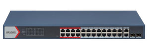 Hikvision DS-3E1326P-EI(B) 24 Port Fast Ethernet Smart POE Switch