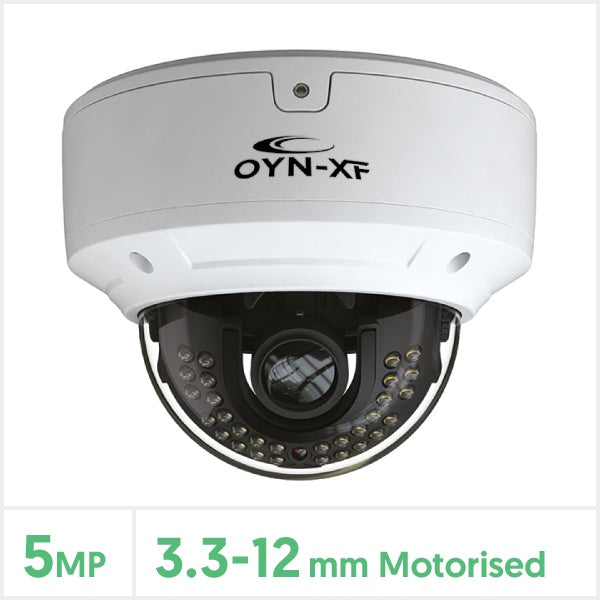 Falcon 5MP IP Network Vandal Dome Camera with Audio