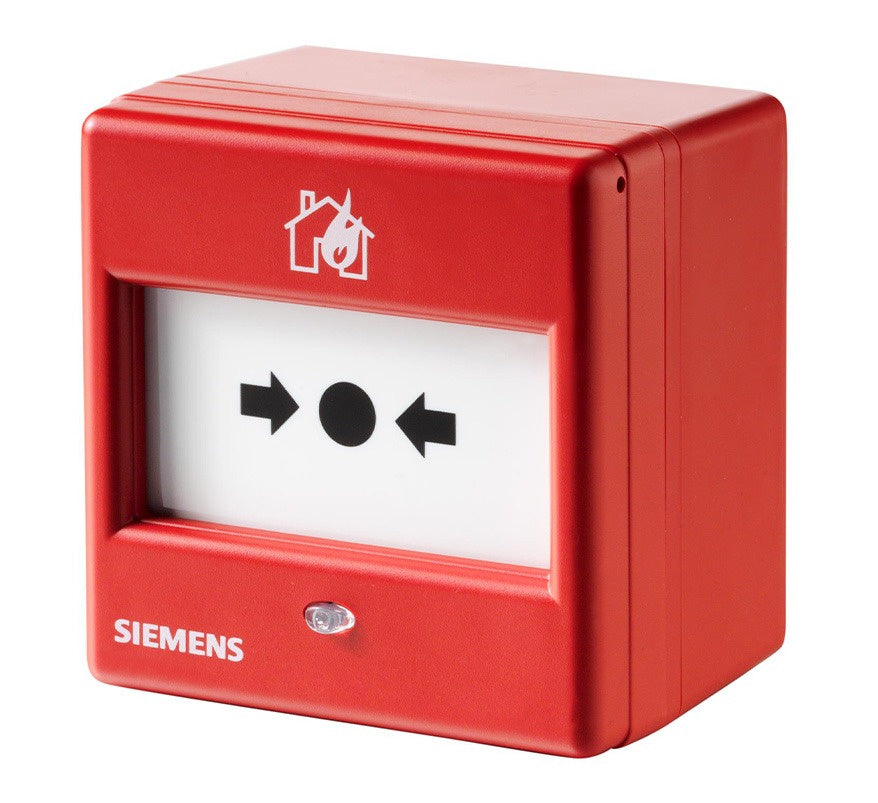 Siemens FDM275 SWING Wireless Radio Manual Call Point (Red) (Requires 1 x Battery) (S54323-F105-A1) - JEM Systems UK