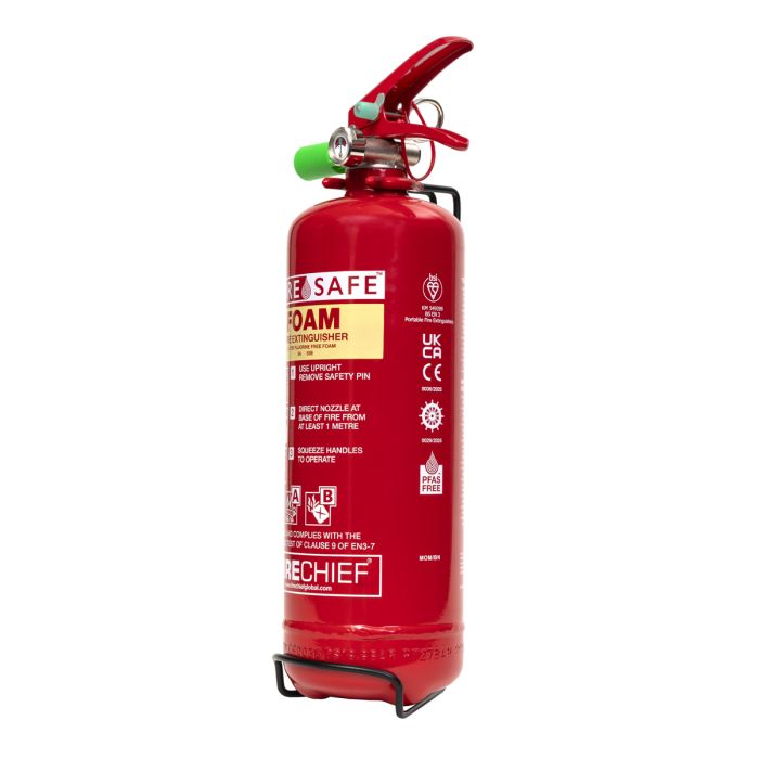 Firechief 2ltr PureSafe Fluorine Free Foam Extinguisher (FFF2) - JEM Systems UK