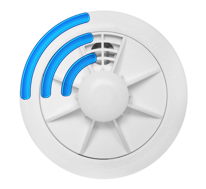 Firehawk FHH10W Longlife Battery Radio-Interlink Heat Alarm - JEM Systems UK