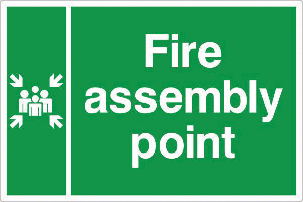 Jewel FAPP Fire Assembly Point Sign, Photoluminescent, 600x400mm