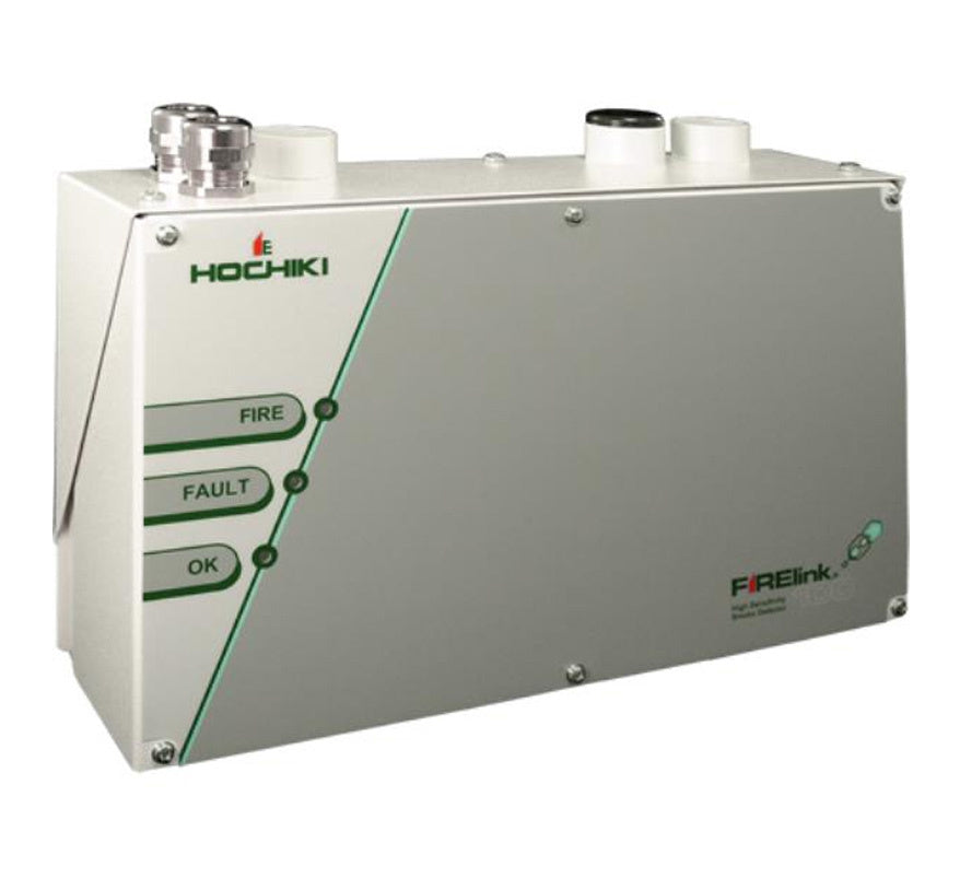 Hochiki FIRELINK-100 2 Pipe Aspirating Smoke Detector with Docking Station - JEM Systems UK