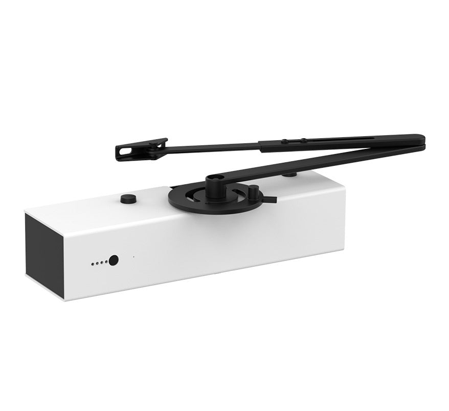 Fireco Freedor SmartSound Wireless Sound-Activated Fire Door Closer (White) (660-4076) - JEM Systems UK