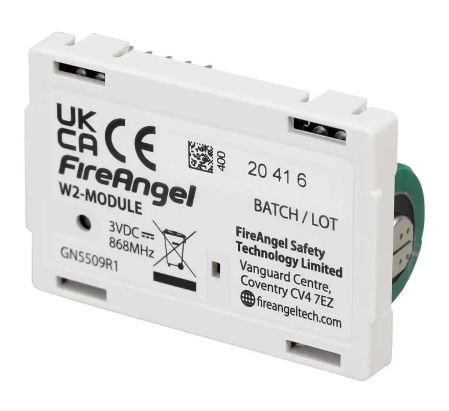FireAngel Specification Smart RF Radio-Interlink Module (FS1521W2-T) - JEM Systems UK
