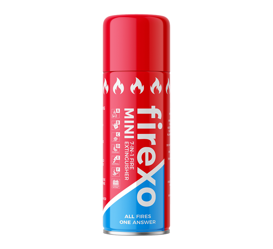 Firexo 150ml Mini Aerosol Fire Extinguisher (For All Fire Types)