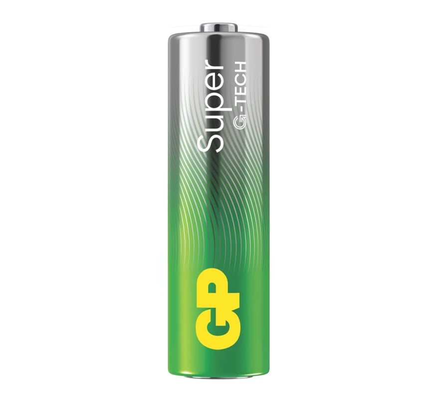 GP Super G-Tech AA Alkaline Batteries (Pack of 10) (GPPCA15AS657) - JEM Systems UK