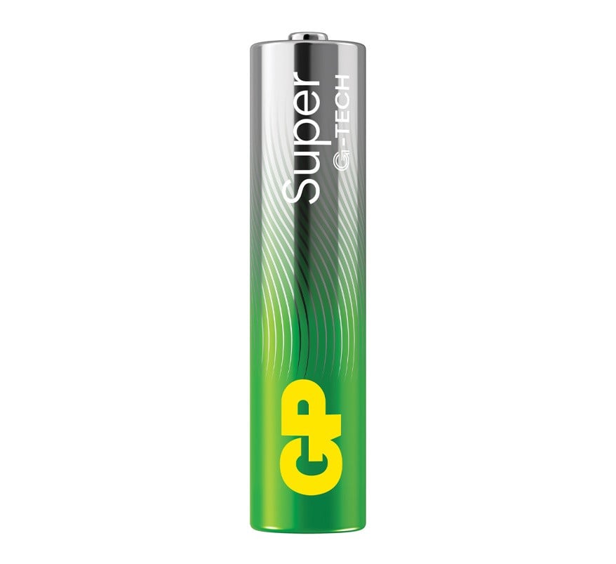 GP Super G-Tech AAA Alkaline Batteries (Pack of 10) (GPPCA24AS586) - JEM Systems UK