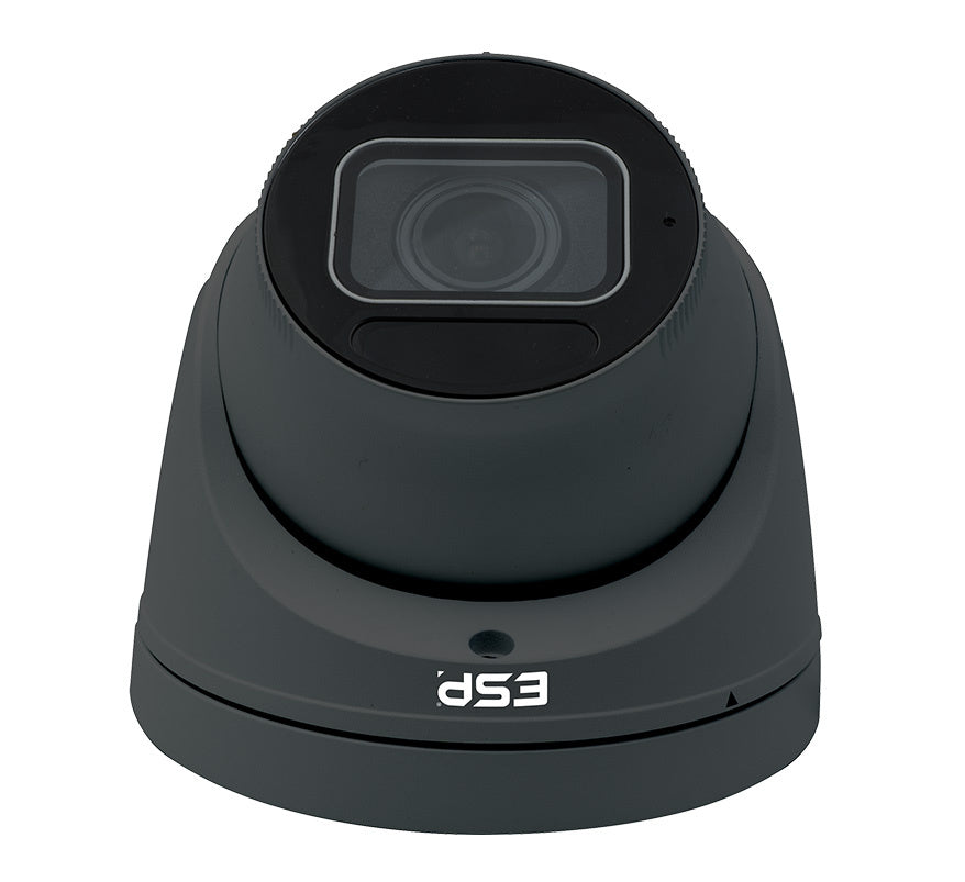 ESP HDview IP PoE 5MP Varifocal 2.8-12mm Motorised Lens Dome Camera Grey (H512VDG) - JEM Systems UK