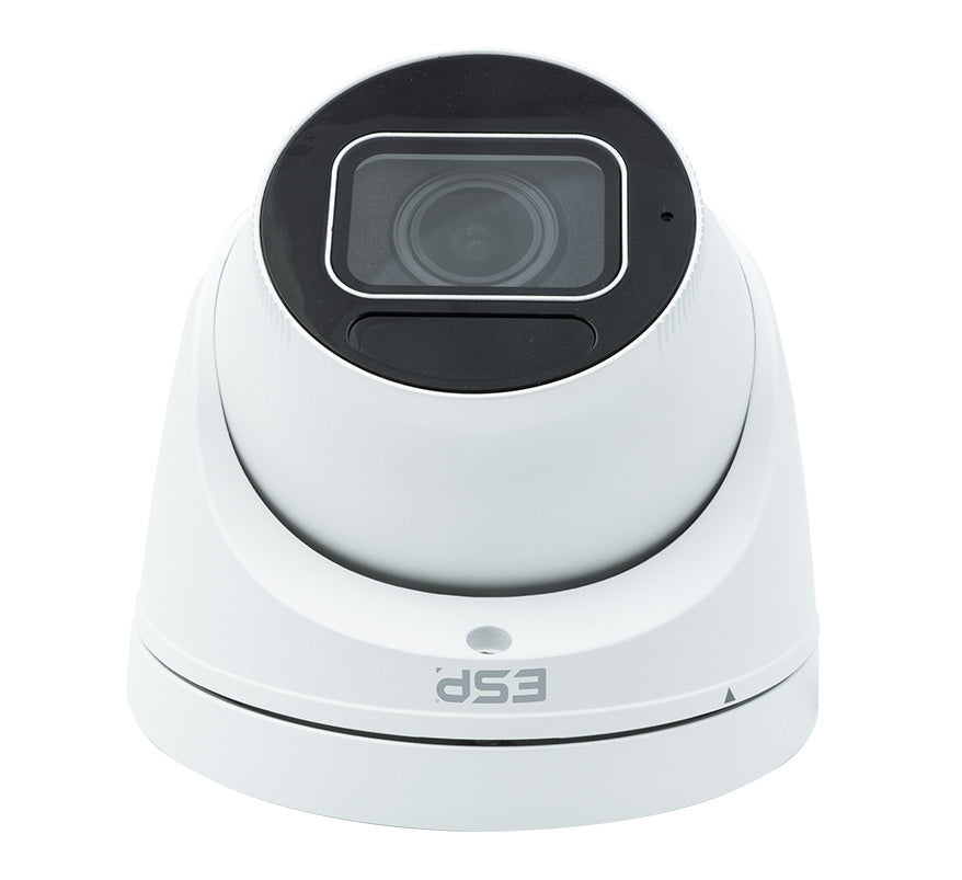 ESP HDview IP PoE 5MP Varifocal 2.8-12mm Motorised Lens Dome Camera White (H512VDW) - JEM Systems UK