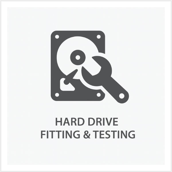 Hard Drive Fitting & Testing