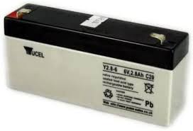 Yucel Y2.8-6 6V 2.8Ah Sealed Lead Acid Battery