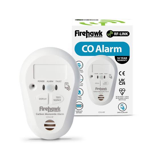 Firehawk CO7B-10Y-APP Carbon Monoxide Alarm with App