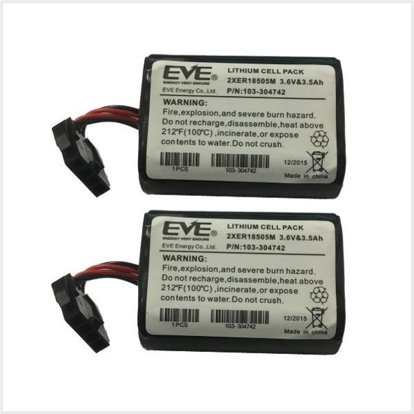 Visonic Two MCS/SR740 Siren Battery Pack (A Size Pack of 2)