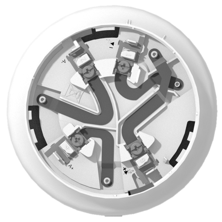 Ziton KE-DBA-ADPW-ZIT Intelligent Addressable Base Accessory Adapter (White) - JEM Systems UK