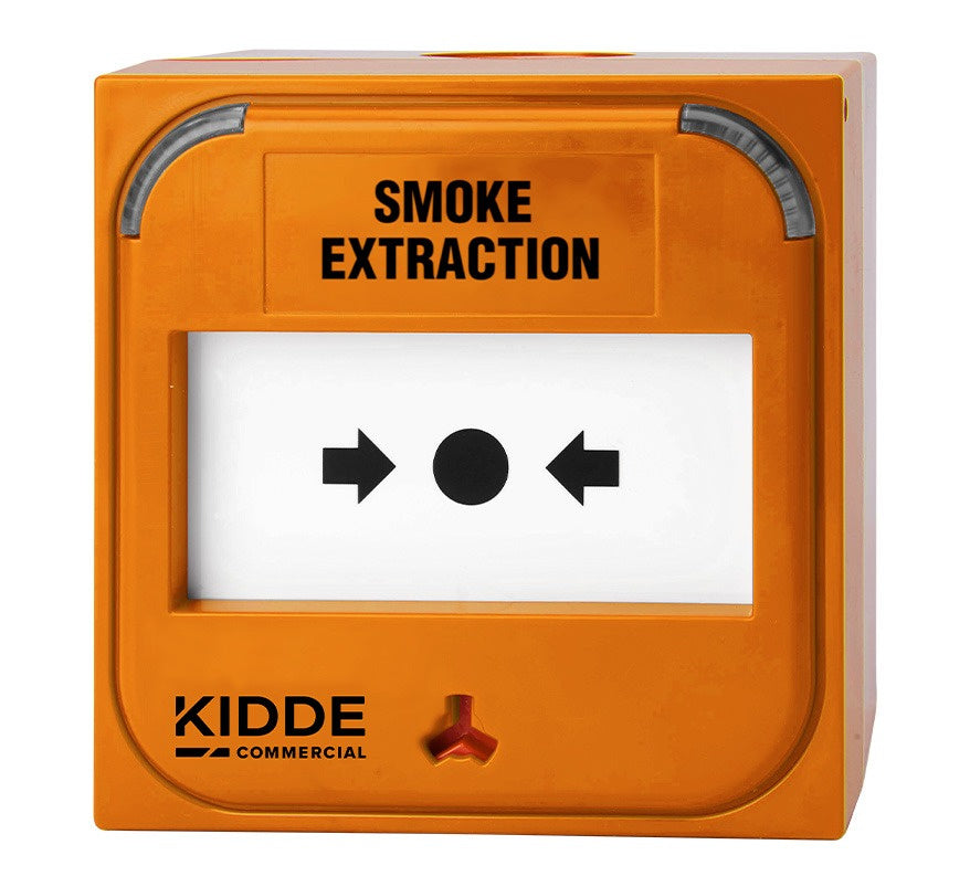 Kidde Intelligent Addressable Manual Call Point (Orange) (KE-DM3010OS99) - JEM Systems UK