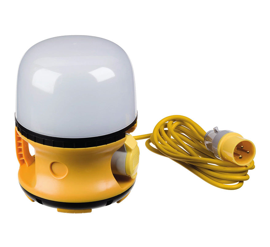 Hispec 30W 110V Globe LED Work Light with Magnetic Plate (HSSL/30LEDGL) - JEM Systems UK