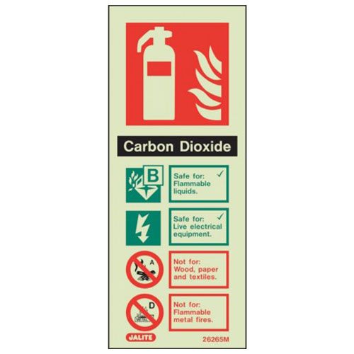 Firechief Sign CO2 Photolum (6265M/R)