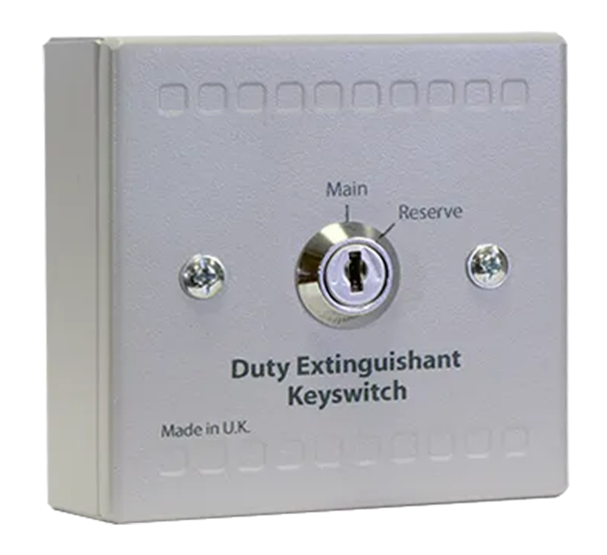 Kentec Sigma XT Main/Reserve Duty Extinguishant Keyswitch Unit (K13480M10) - JEM Systems UK