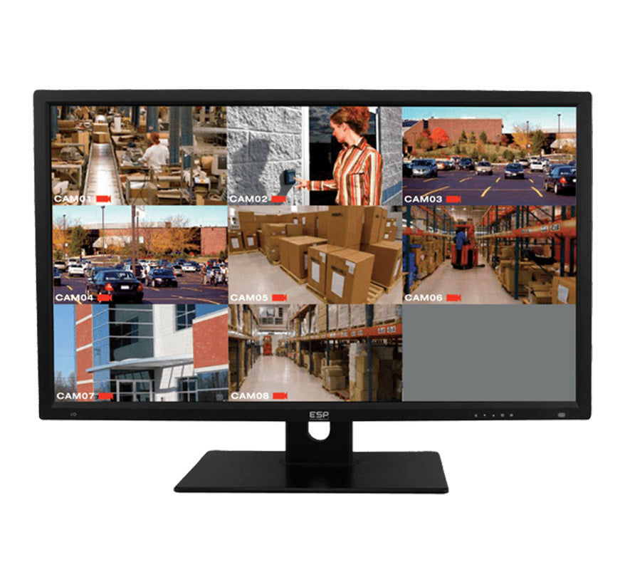 ESP HDview 31.5" 4K LED CCTV Monitor (MON324K) - JEM Systems UK