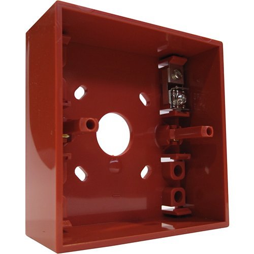 Morley-IAS SR1T-PS031W Surface Mounting Base Red for MCP - JEM Systems UK