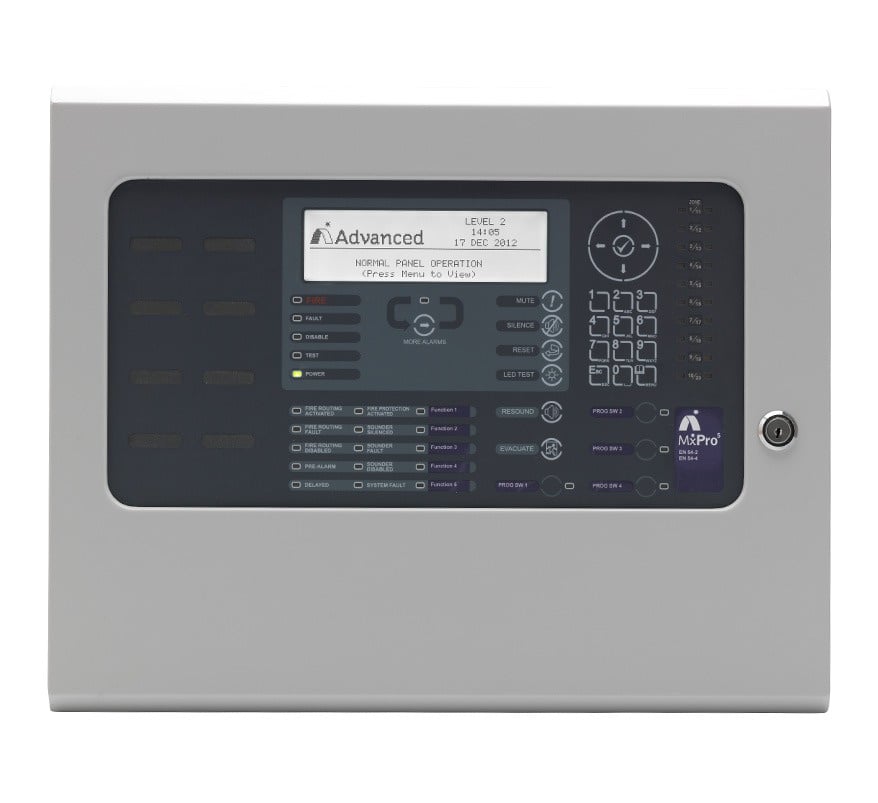 Advanced MX-5201V 1-2 Loop Fire Panel c/w 1 Loop card - Medium (Argus) - JEM Systems UK