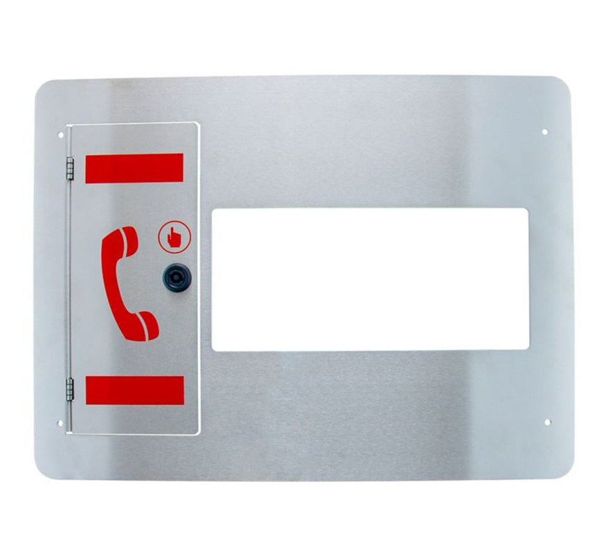 Eaton VoCALL 16 Stainless Steel Front Cover for MX16 Master Panel (MX16-SSC) - JEM Systems UK