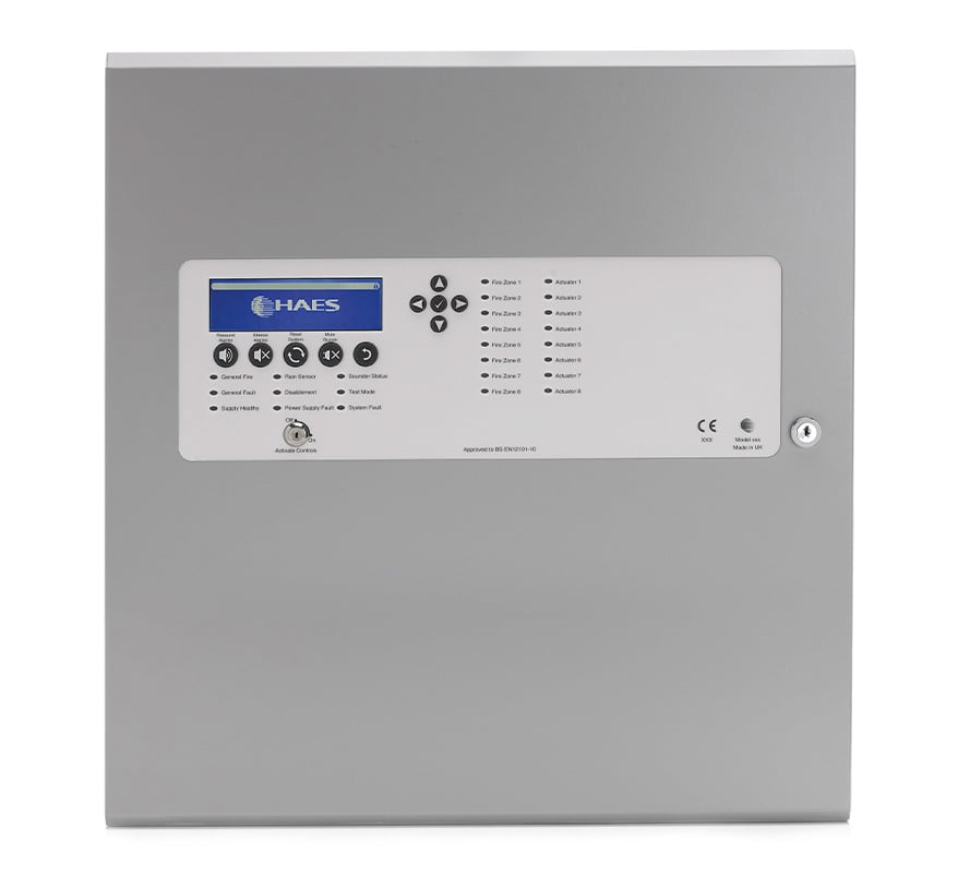 HAES 10A Multizone 2 Zone Automatic Opening Vent Control Panel (MZAOV-1003) - JEM Systems UK