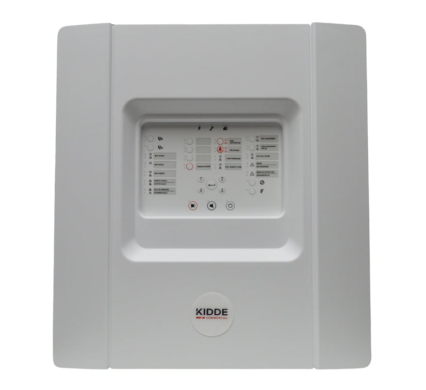 Kidde 3 Zone Enhanced Conventional Fire & Extinguishing Control Panel (NC-PX3E) - JEM Systems UK