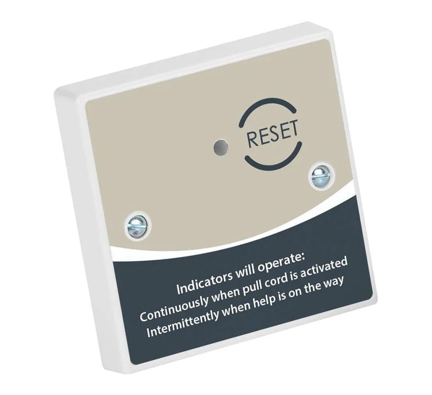 C-TEC Accessible Toilet Reset Point with Sounder (NC809DBBT) - JEM Systems UK
