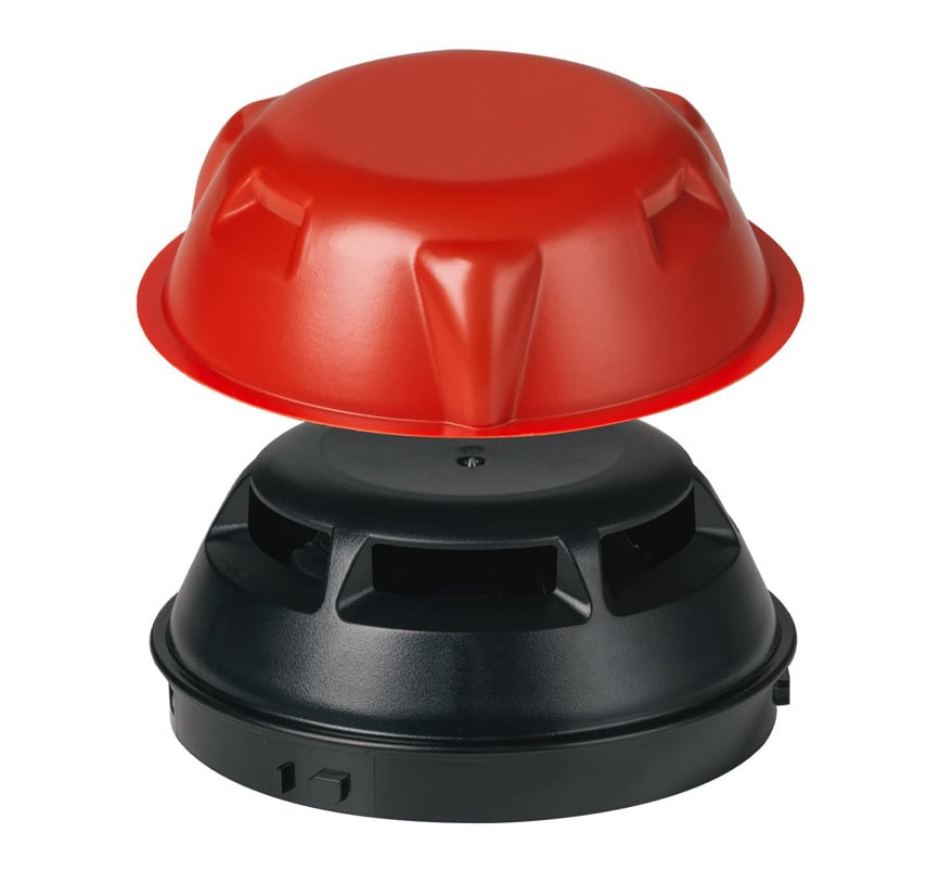 Siemens OP360-B Cerberus 360 Optical Smoke Detector (Black) (S54310-F101-A2) - JEM Systems UK