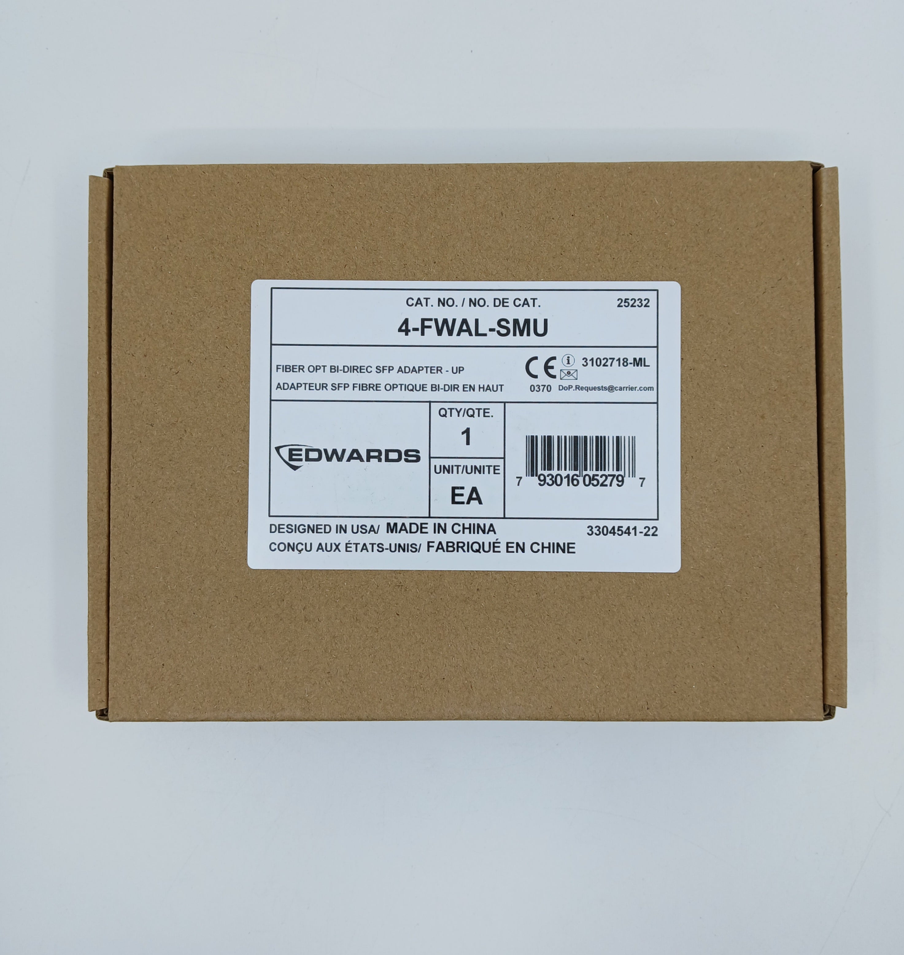 Edwards 4-FWAL-SMU SFP Network Firewall Adapter Single-Mode