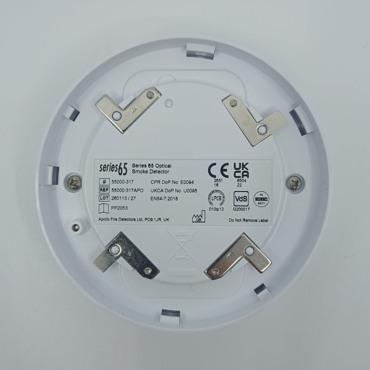 Apollo 55000-317APO Series 65 Optical Smoke Detector - JEM Systems UK