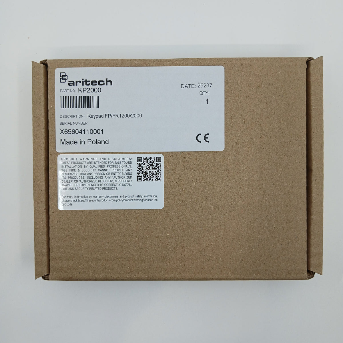 Aritech KP2000 - JEM Systems UK
