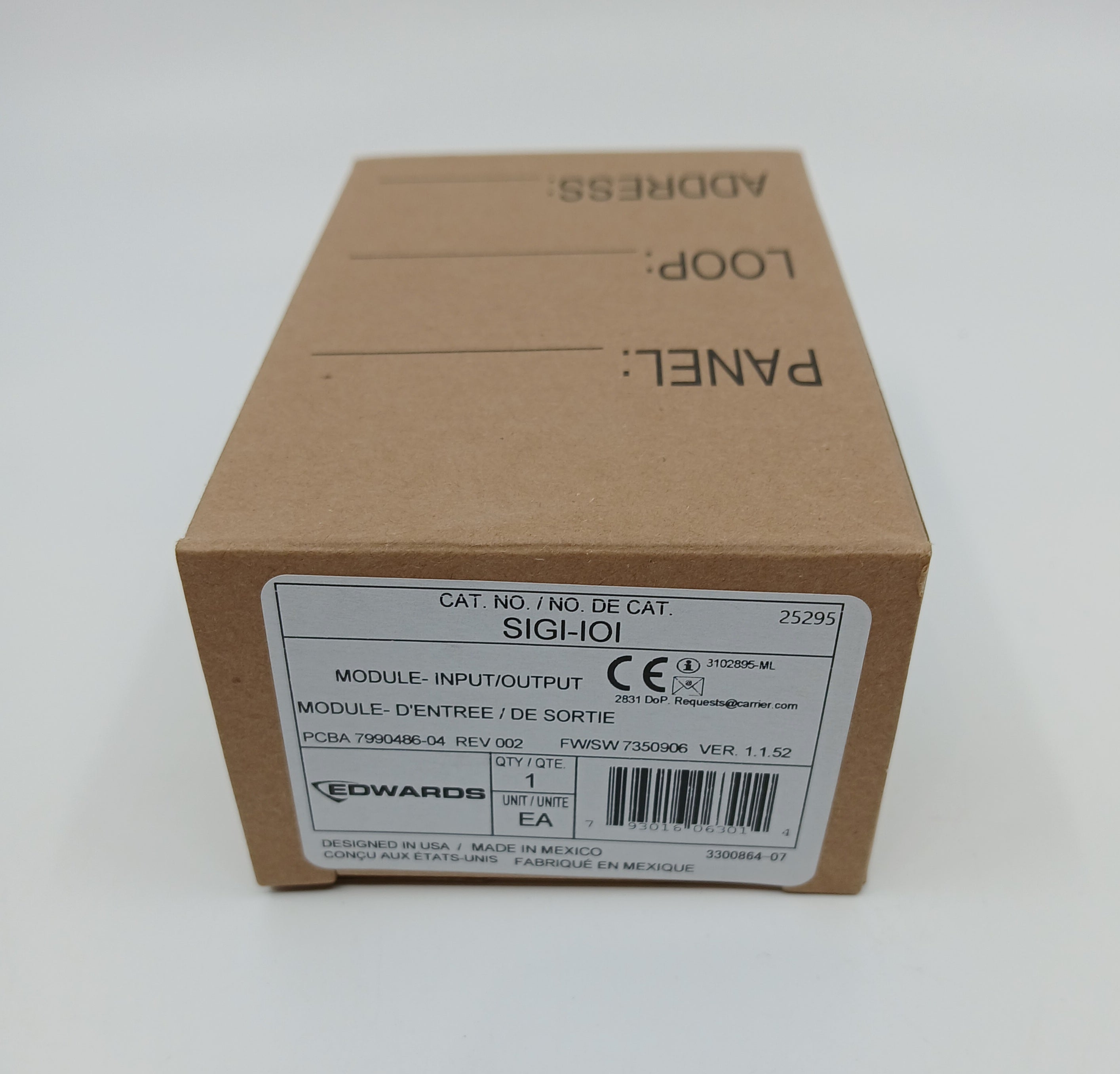 Edwards SIGI-IOI - JEM Systems UK