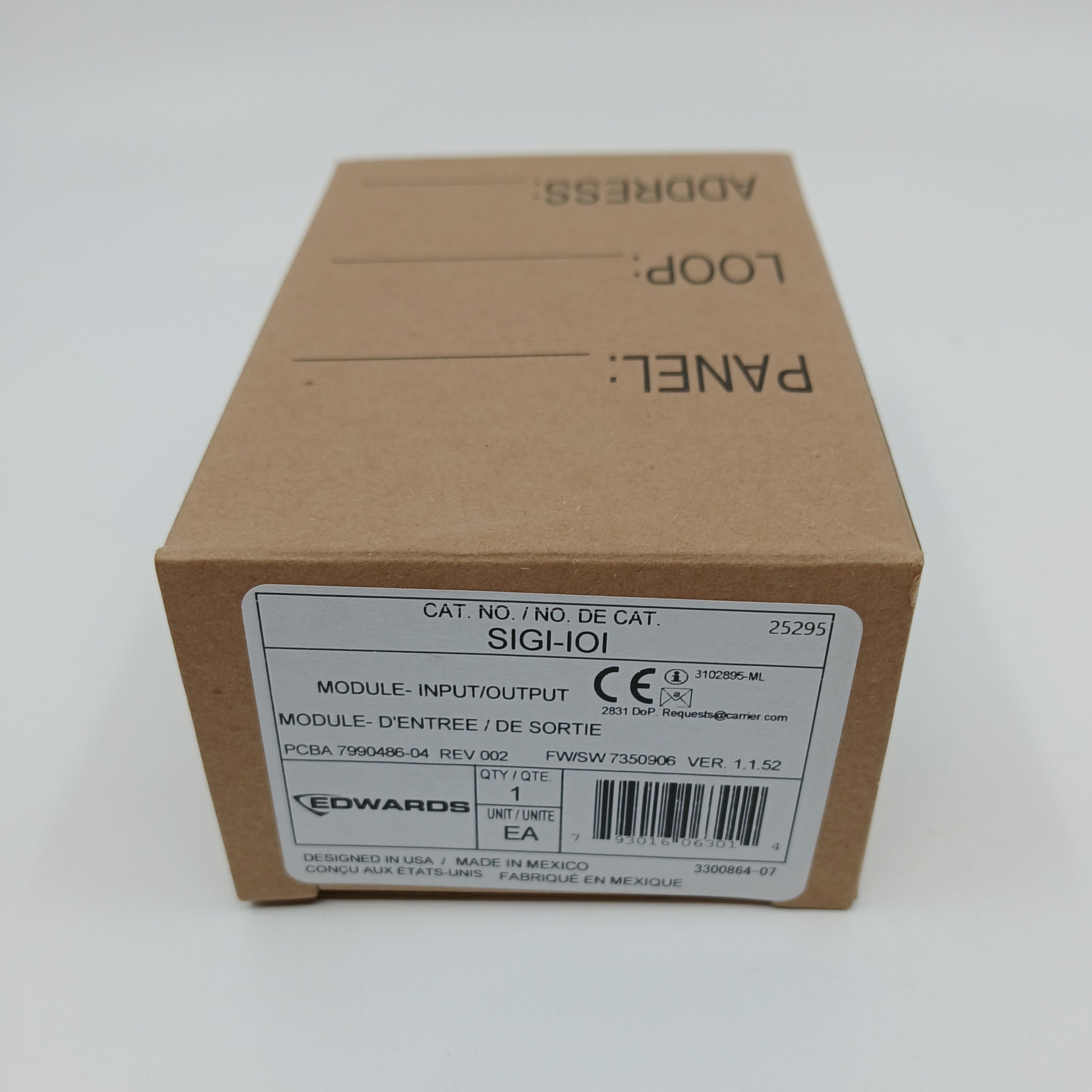 Edwards SIGI-IOI - JEM Systems UK